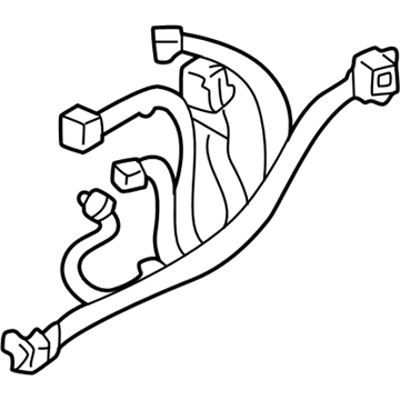 GM 12148806 Harness Assembly, Front Floor Console Wiring