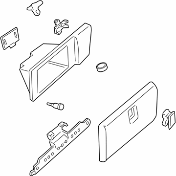 Pontiac 25789446 Glove Box Assembly