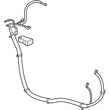 Chevy 19115412 Positive Cable