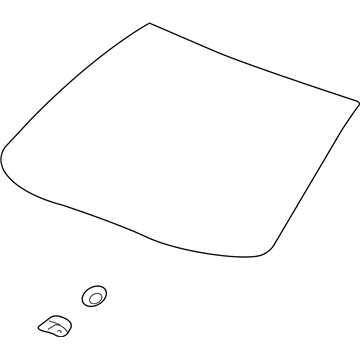 Cadillac 10346795 Windshield