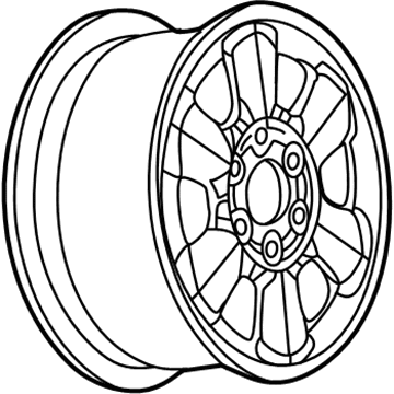 Oldsmobile Bravada Spare Wheel - 9593399