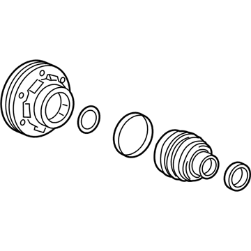 Chevy 84138225 Inner Joint Assembly