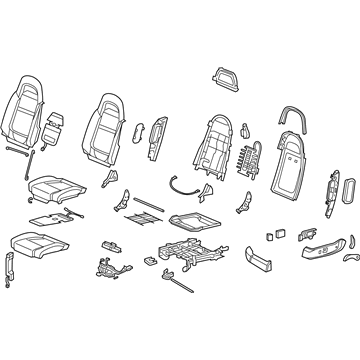 Chevy 15795724 Seat Assembly