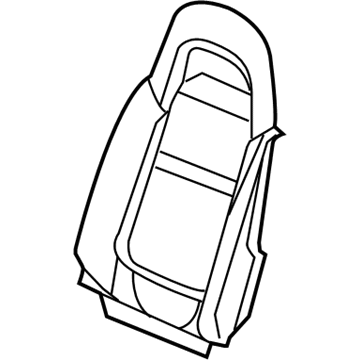 Chevy 89039150 Seat Back Cover