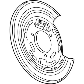 Chevy 92274271 Backing Plate