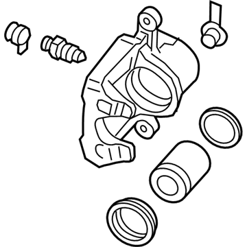 Chevy 13542990 Caliper