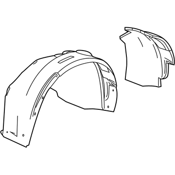 GM 22868774 Liner Assembly, Front Wheelhouse