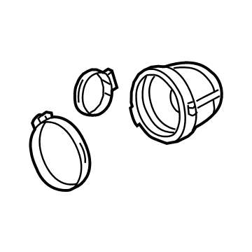 GM 84662689 Connector Assembly, Turbo Otlt Duct