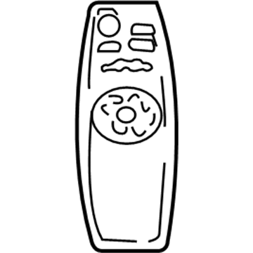 Chevy 12457797 Remote Control