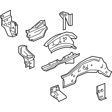 Buick 23168004 Rail