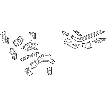 Buick 22786083 Rail Assembly