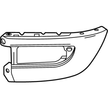 GM 85660644 MOLDING,FRT BPR FASCIA