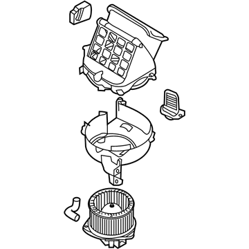 Pontiac 96539655 Blower Assembly