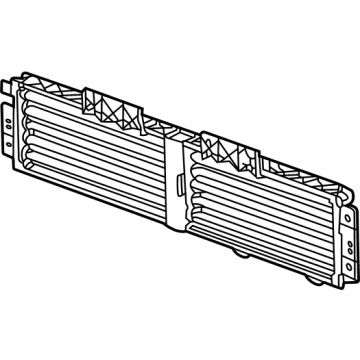 Cadillac 84674470 Radiator Shutter Assembly