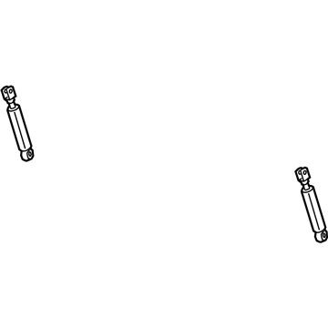 GM 13426135 Cylinder Assembly, Folding Top Stowage Compartment