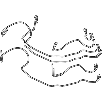 GM 13429360 Hose Assembly, Folding Top Cyl Hydraulic (Rh)