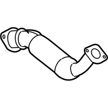 2008 Buick Lucerne Catalytic Converter - 19420116