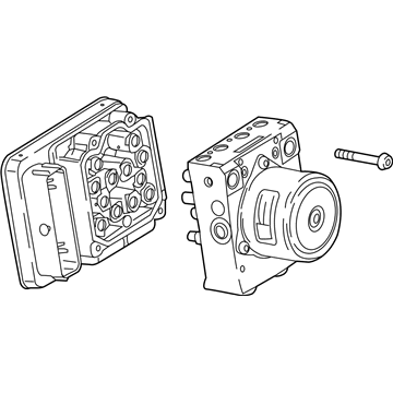 Cadillac 85138499 ABS Control Unit