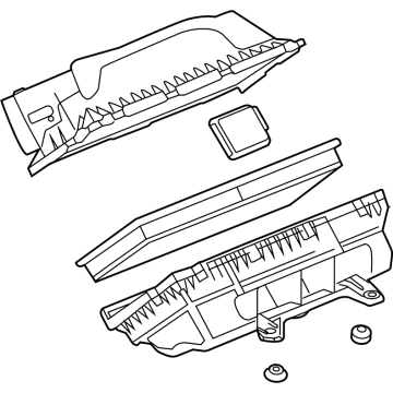 GMC 84843730 Air Cleaner Assembly