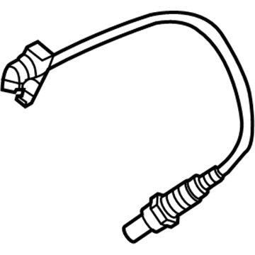 GMC 12612430 Rear Oxygen Sensor