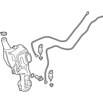 Cadillac 84560880 Washer Reservoir