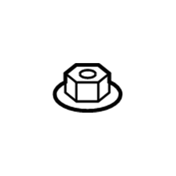 Chevy 11516078 Gear Assembly Nut