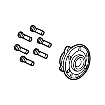 Chevy 13536121 Hub Assembly