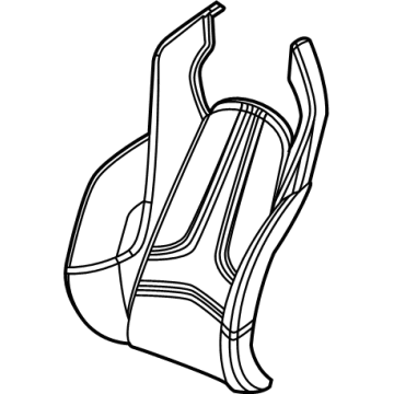 Chevy 84830133 Seat Back Cover