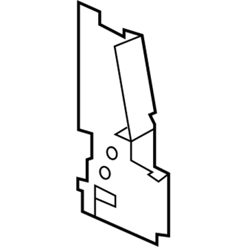 Cadillac 25895886 Baffle