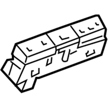 Buick 20980652 Multiplex Switch