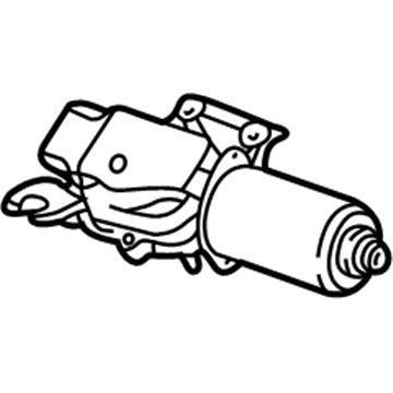 Chevy Equinox Wiper Motor - 15813769