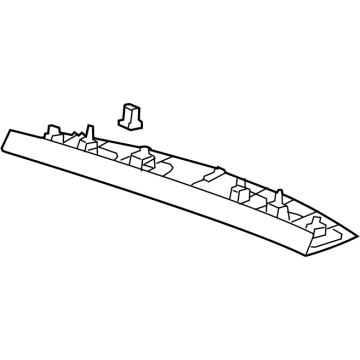 GM 95394652 Panel Assembly, Lift Gate Upper Center Trim Finish *Titanium