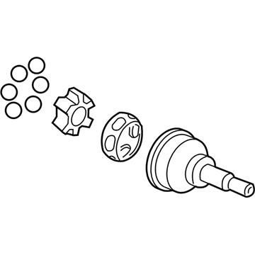 Chevy 42697376 Outer CV Joint