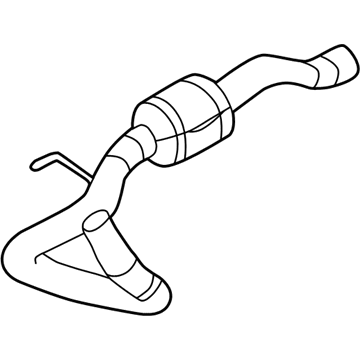 2004 GMC Sierra 1500 Catalytic Converter - 19420127