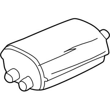 GMC 15798949 Muffler