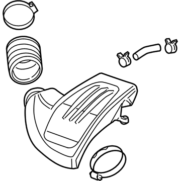 Pontiac 25793361 Outlet Duct