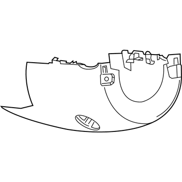 Cadillac 84497752 Lower Shroud