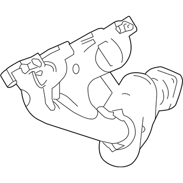 GM 12638978 Exhaust Manifold Assembly (W/ 3Way Catalytic Converter)