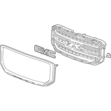 GMC 19419257 Grille Assembly