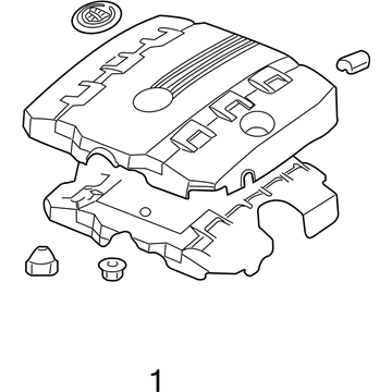 Cadillac 12632150 Engine Cover