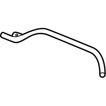 GM 12590279 Thermostat Bypass Pipe