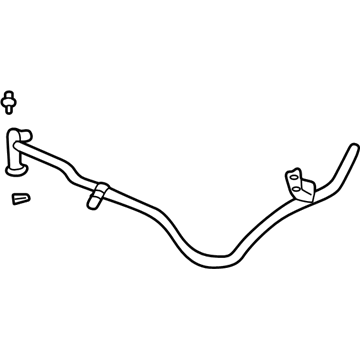 GM 24507950 Thermostat Bypass Pipe Assembly