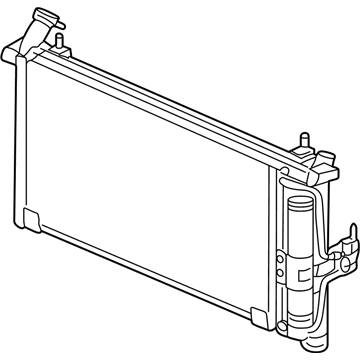 Pontiac 25813509 Radiator Assembly