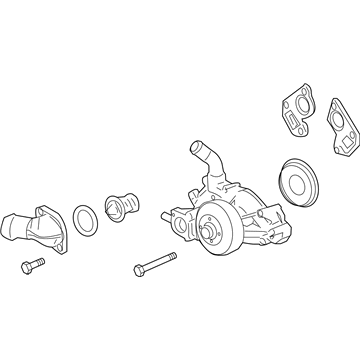 Chevy 12600767 Water Pump