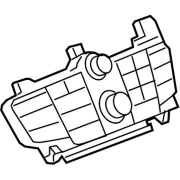 GM 20942196 Control Assembly, Amplitude Modulation/Frequency Modulation Stereo Radio *Jet Black