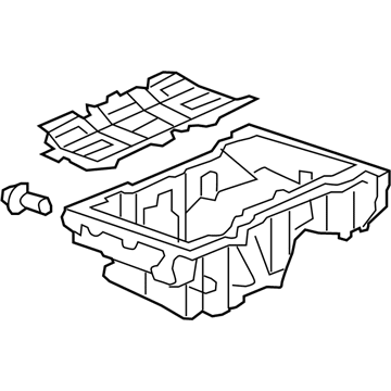 Chevy 12666371 Oil Pan