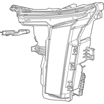 Cadillac 86803212 Headlamp Assembly