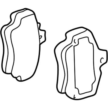 Chevy 89026844 Front Pads