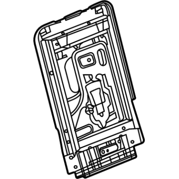 GM 84798975 Frame Assembly, 3Rd Row St Bk