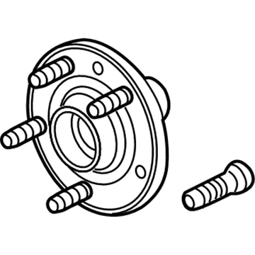 2016 Chevy Sonic Wheel Bearing - 13593158